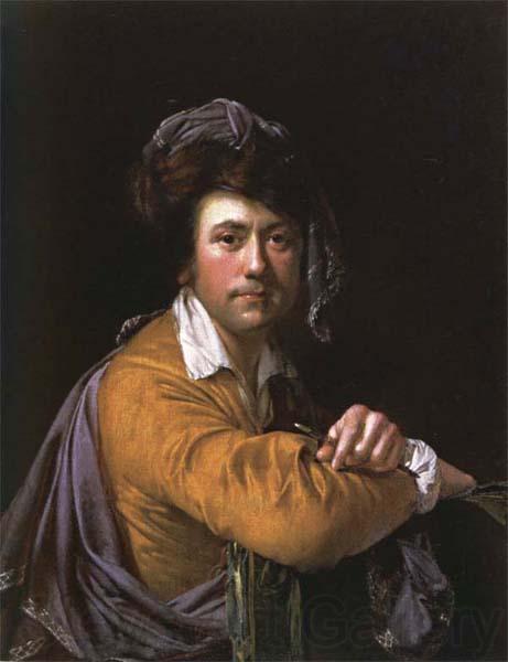 Joseph wright of derby Self-Portrait at the Age of about Forty Norge oil painting art